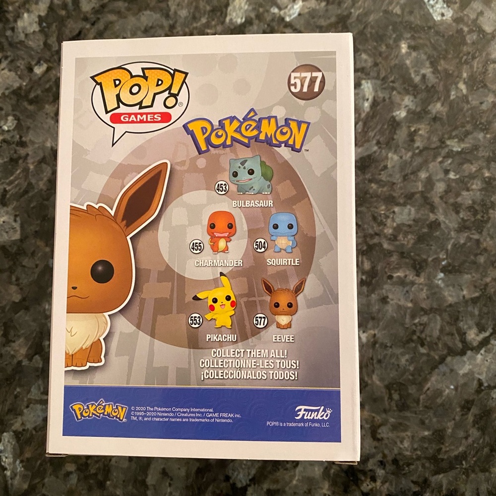 Eevee- Pokemon-Funko Pop! #577 - Picture 3 of 6